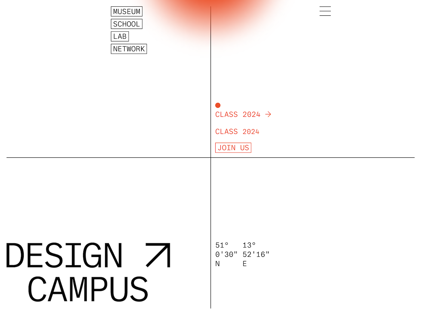 Screenshot of Design Campus